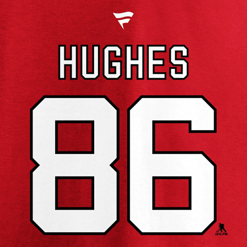 Jack Hughes New Jersey Devils Fanatics Authentic Stack Player Name & Number T-Shirt -  NHL T-shirts