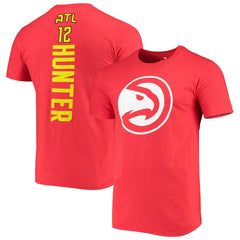 Red De'Andre Hunter Atlanta Hawks Playmaker Name & Number Logo T-Shirt | NBA
