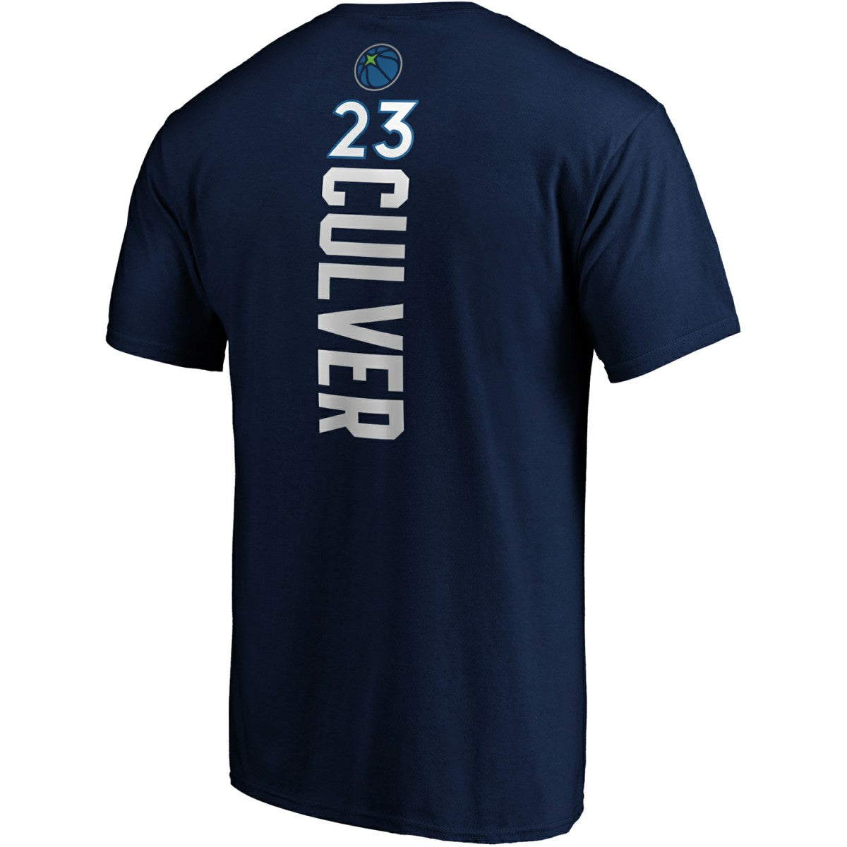 Navy Jarrett Culver Minnesota Timberwolves Playmaker Name & Number Logo T-Shirt | NBA