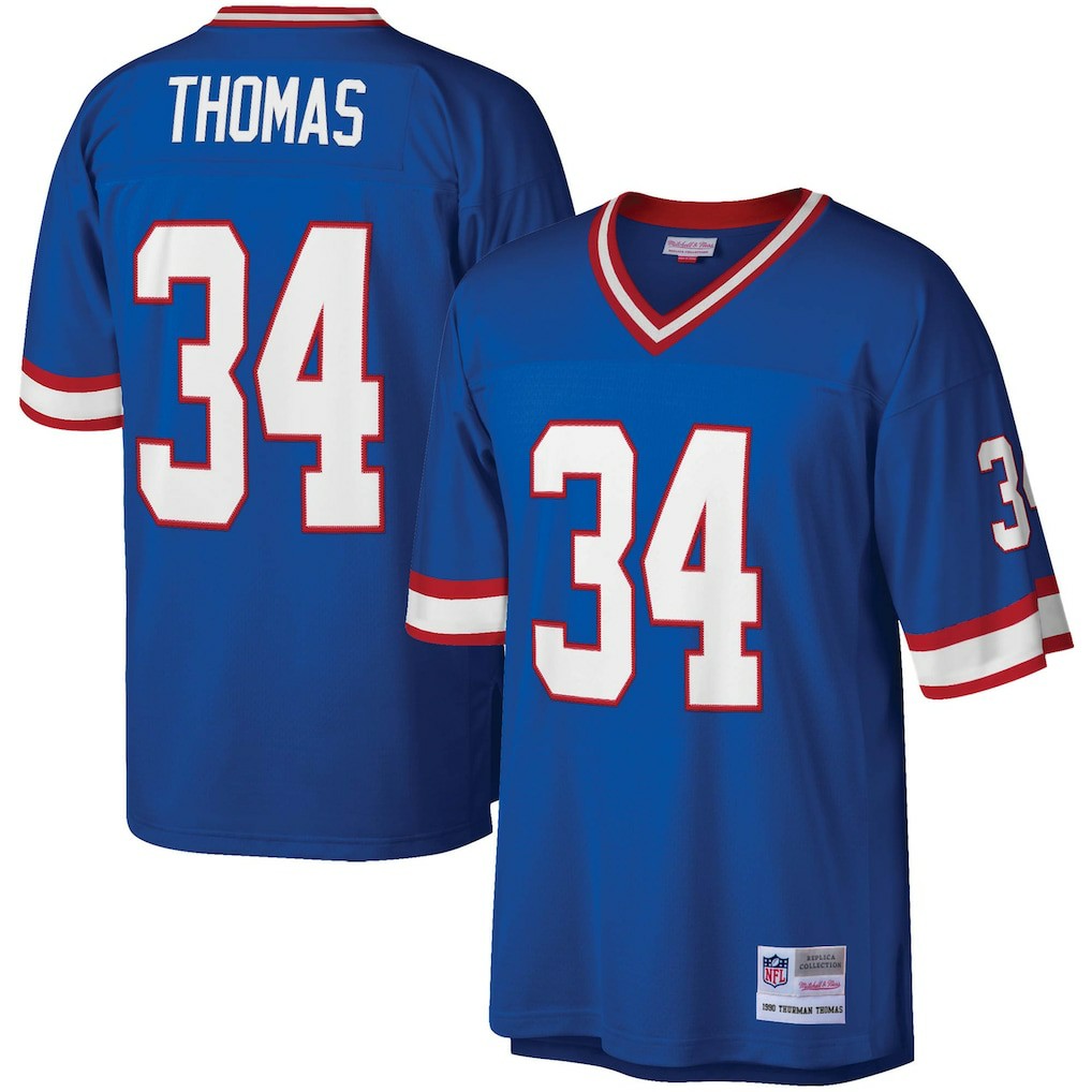 Buffalo Bills Thurman Thomas  Legacy Replica Jersey | NFL Outlet