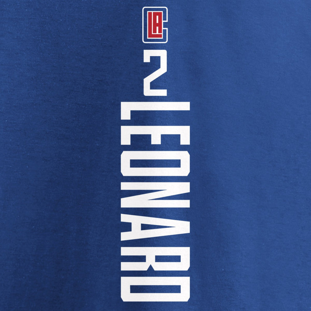 Blue Kawhi Leonard LA Clippers Playmaker Name & Number T-Shirt | NBA
