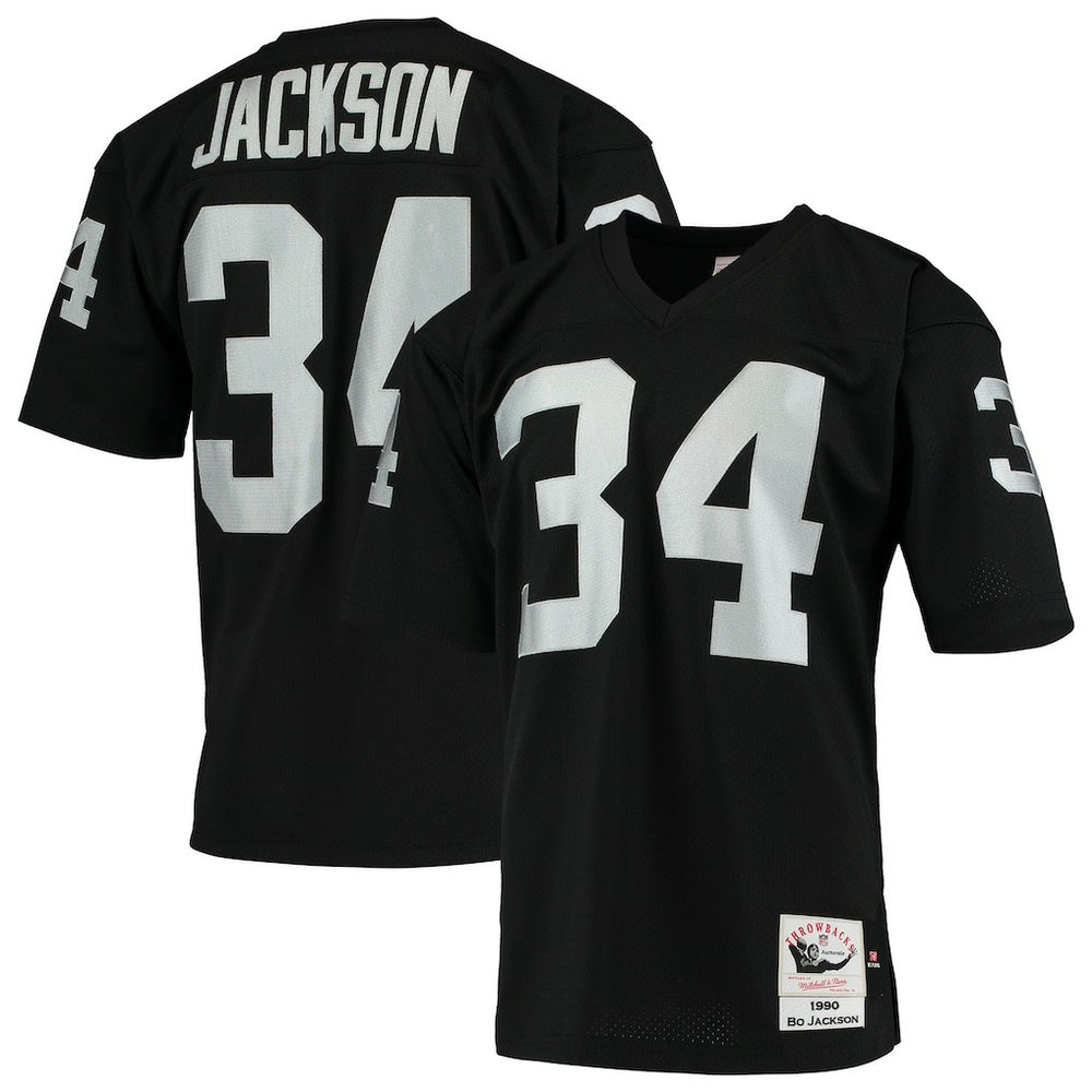 Las Vegas Raiders Bo Jackson  1990 Authentic Throwback Retired Player Jersey | NFL Outlet