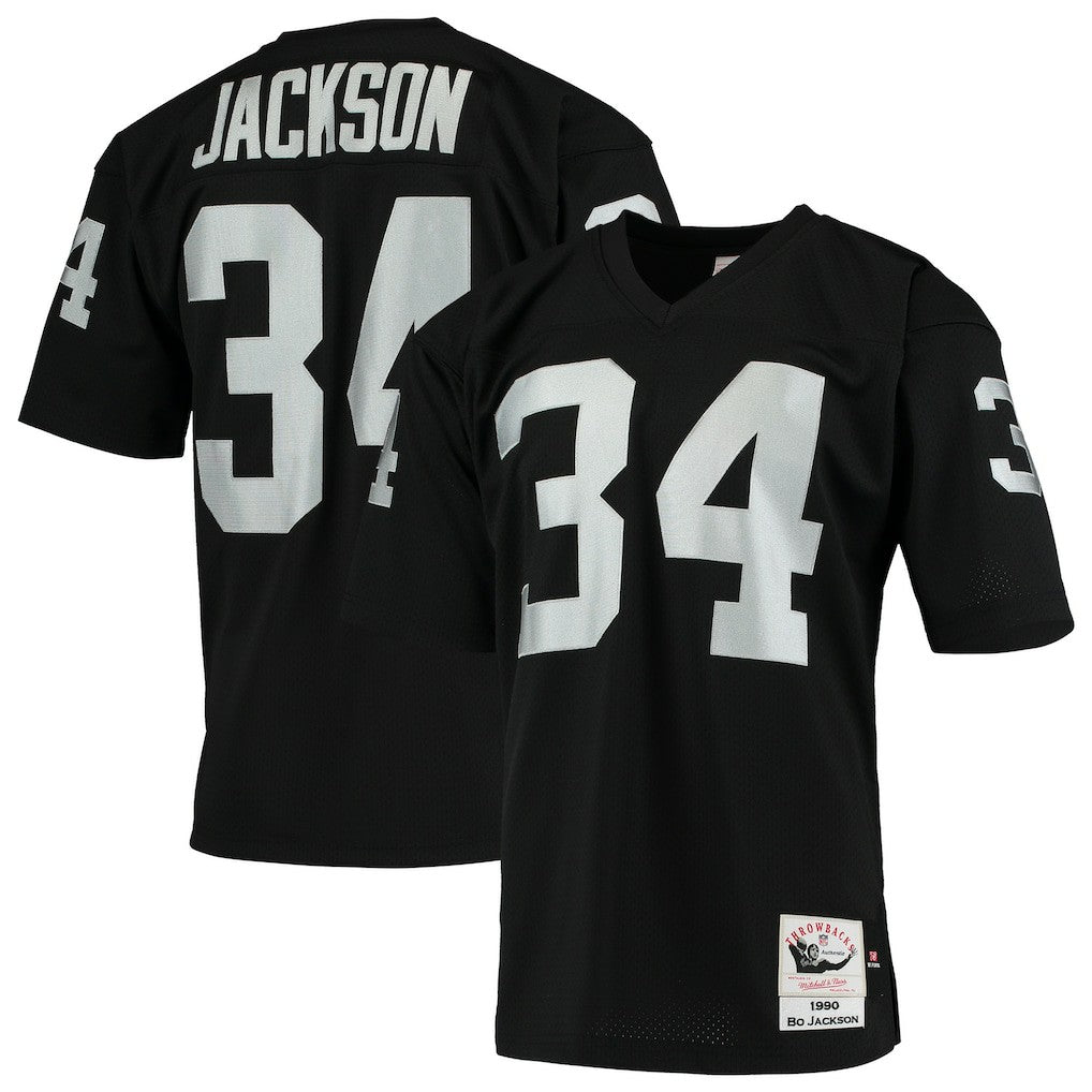 Las Vegas Raiders Bo Jackson  1990 Authentic Throwback Retired Player Jersey | NFL Outlet