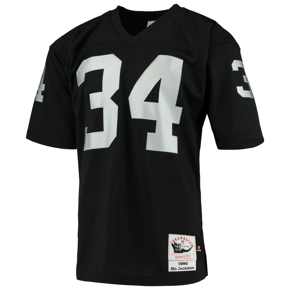 Las Vegas Raiders Bo Jackson  1990 Authentic Throwback Retired Player Jersey | NFL Outlet