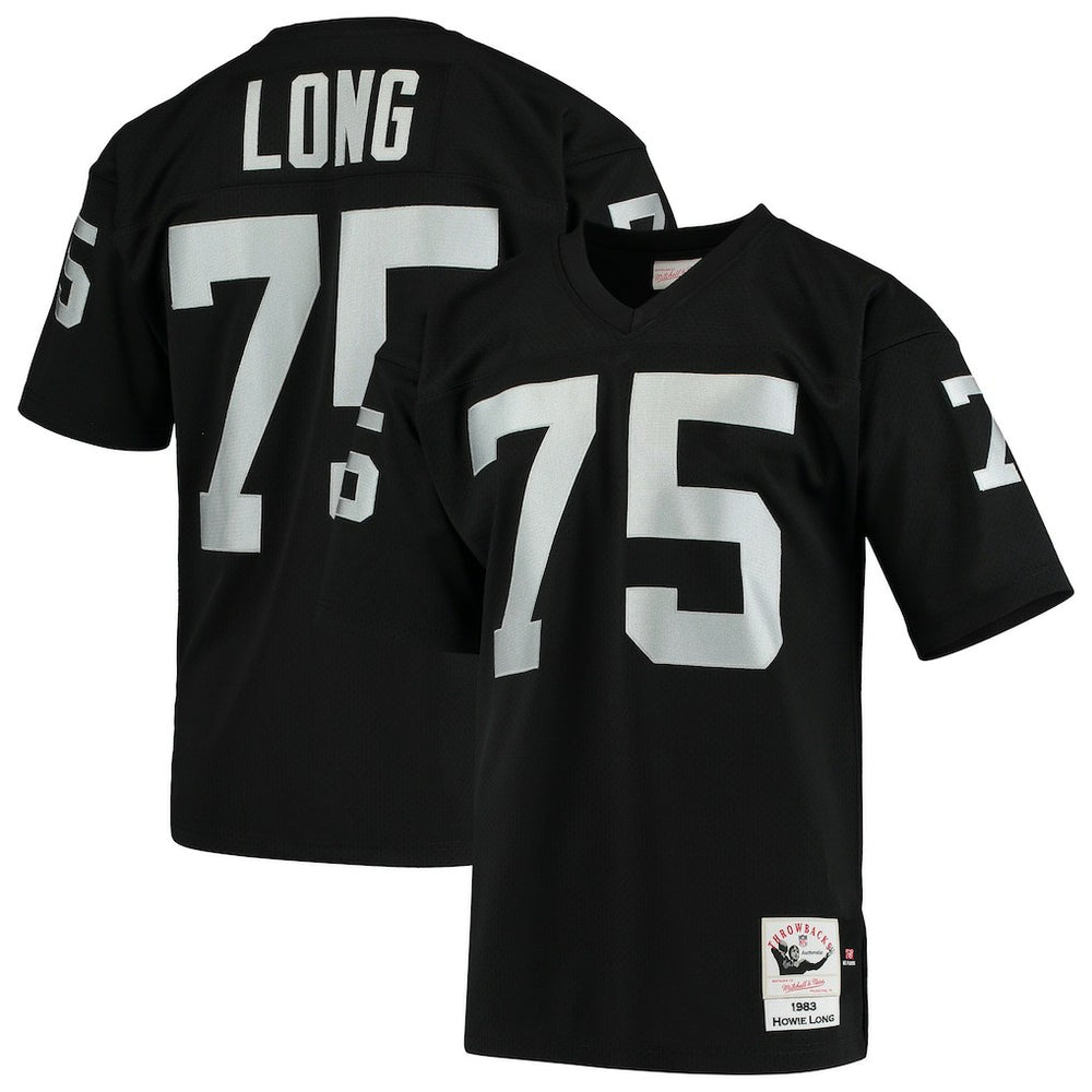 Las Vegas Raiders Howie Long  1983 Authentic Throwback Retired Player Jersey | NFL Hot