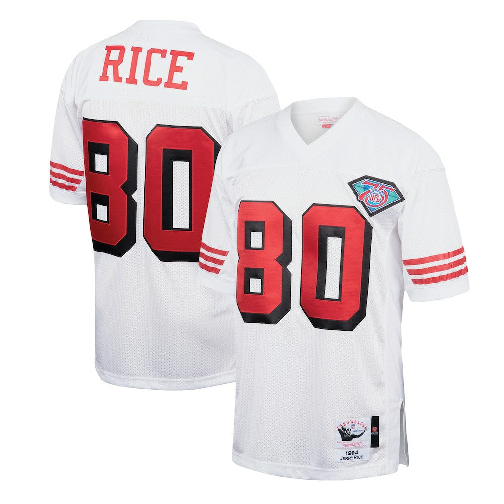 San Francisco 49ers Jerry Rice  1994 Authentic Throwback Retired Player Jersey | NFL Discount