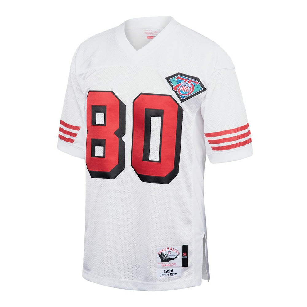 San Francisco 49ers Jerry Rice  1994 Authentic Throwback Retired Player Jersey | NFL Discount