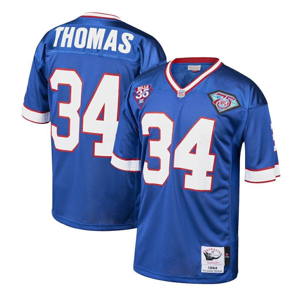 Buffalo Bills Thurman Thomas  1985 Authentic Throwback Retired Player Jersey | NFL On sale