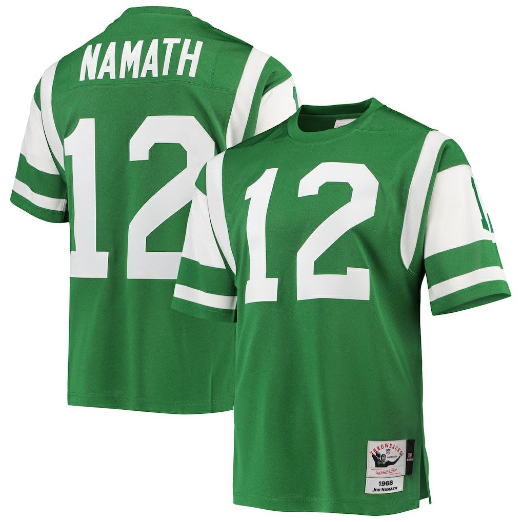 New York Jets Joe Namath  1968 Authentic Throwback Retired Player Jersey | NFL Sale