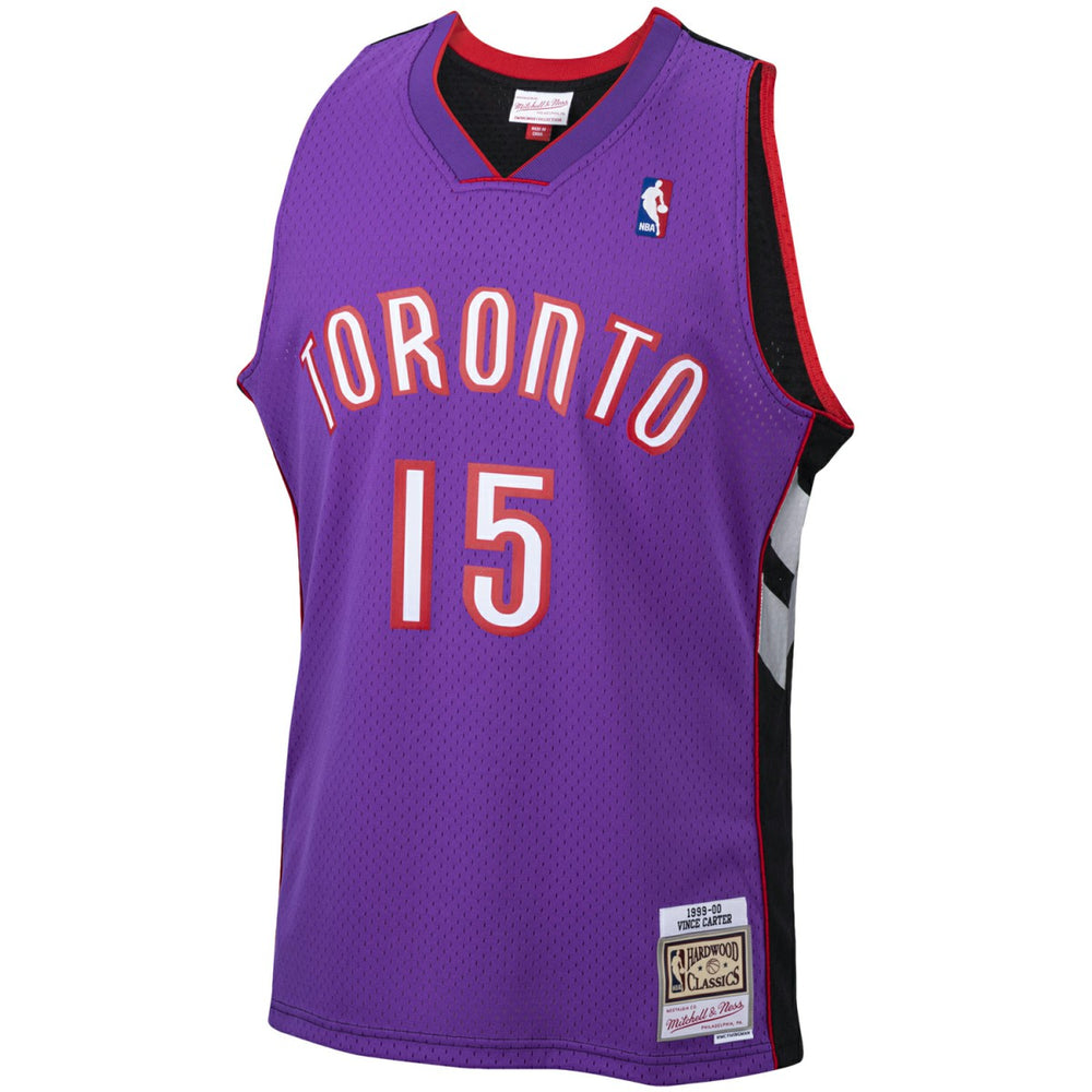 Purple Vince Carter Toronto Raptors 1999/00 Hardwood Classics Swingman Jersey | NBA