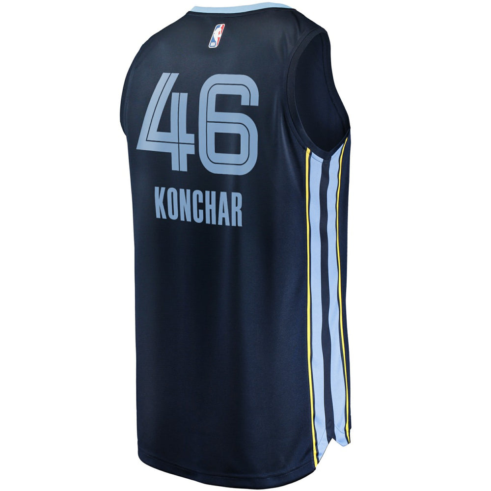 Icon Edition John Konchar Memphis Grizzlies Fast Break Replica Jersey Navy | NBA