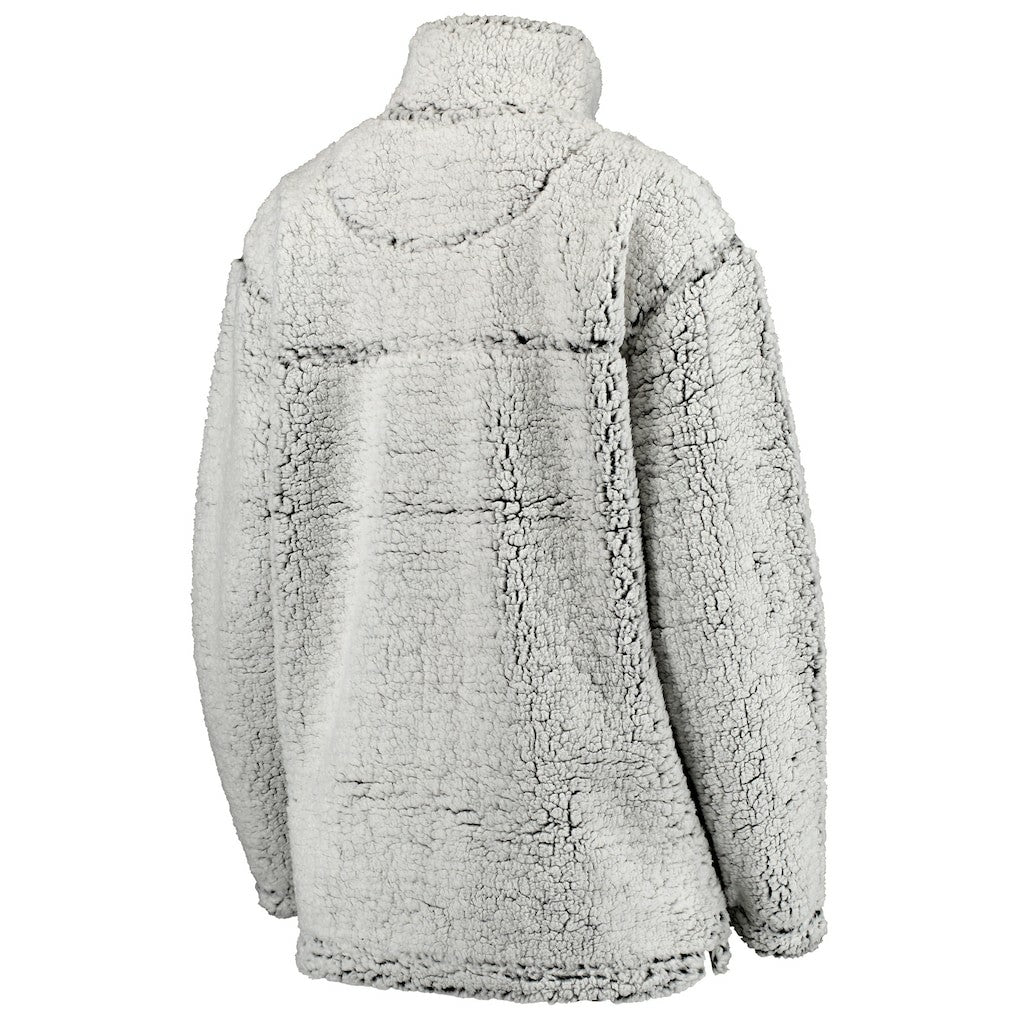 Chicago Bears Women's Sherpa Quarter-Zip Pullover Jacket | NFL Near me