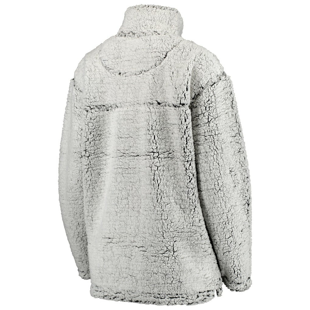 Chicago Bears Women's Sherpa Quarter-Zip Pullover Jacket | NFL Near me