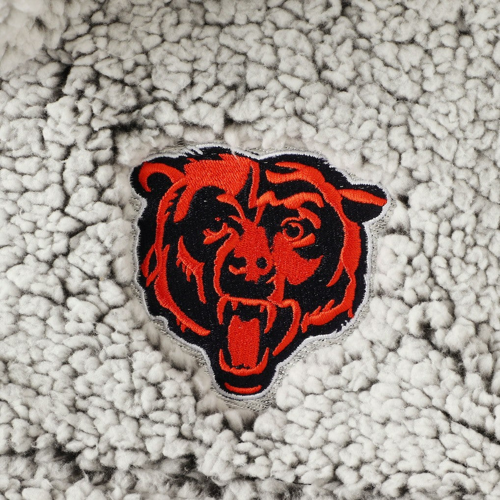 Chicago Bears Women's Sherpa Quarter-Zip Pullover Jacket | NFL Near me