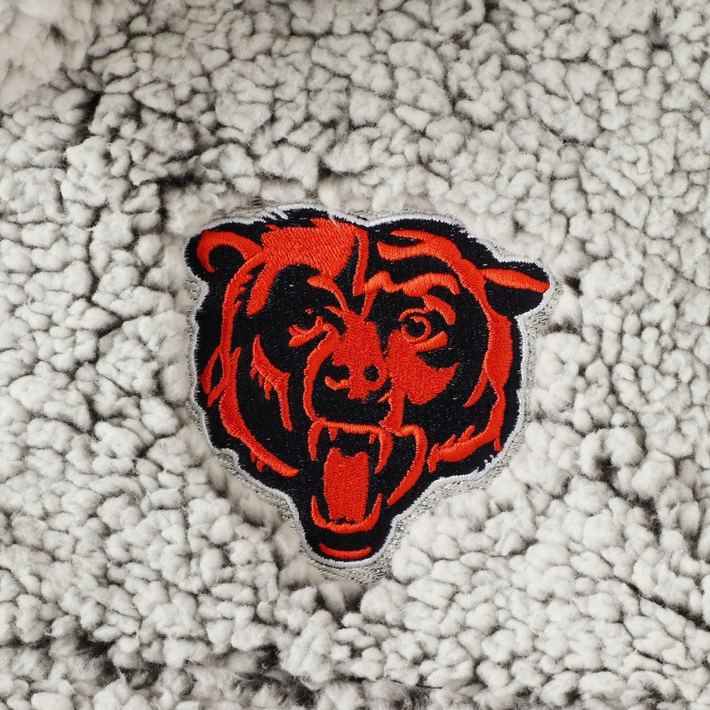 Chicago Bears Women's Sherpa Quarter-Zip Pullover Jacket | NFL Near me