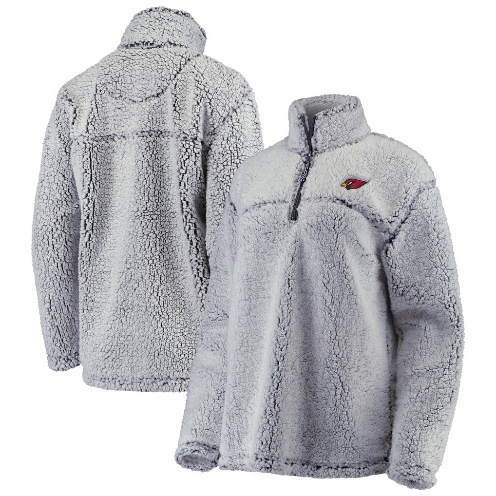 Arizona Cardinals G-III 4Her by Carl Banks Women's Sherpa Quarter-Zip Pullover Jacket | NFL Near me