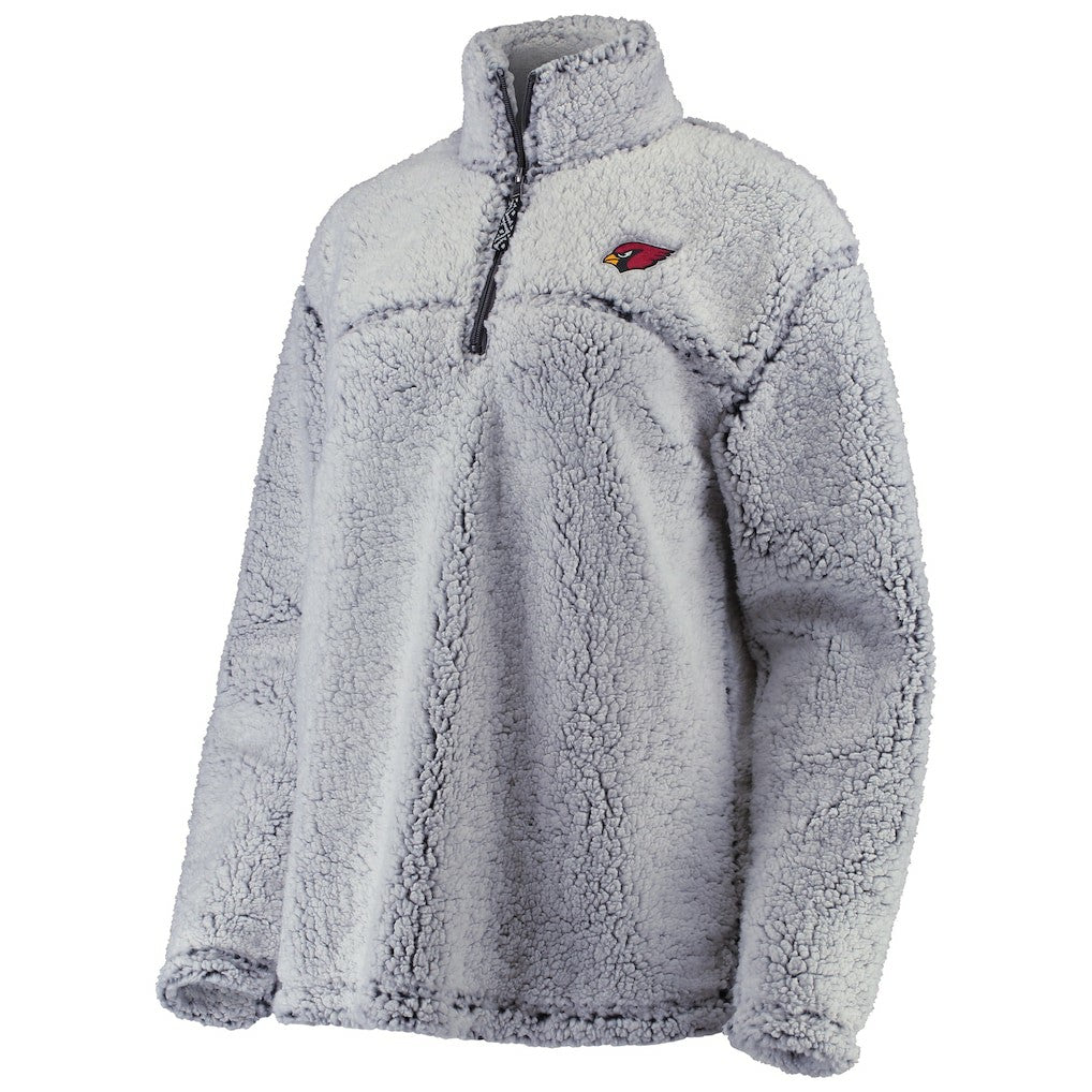Arizona Cardinals G-III 4Her by Carl Banks Women's Sherpa Quarter-Zip Pullover Jacket | NFL Near me