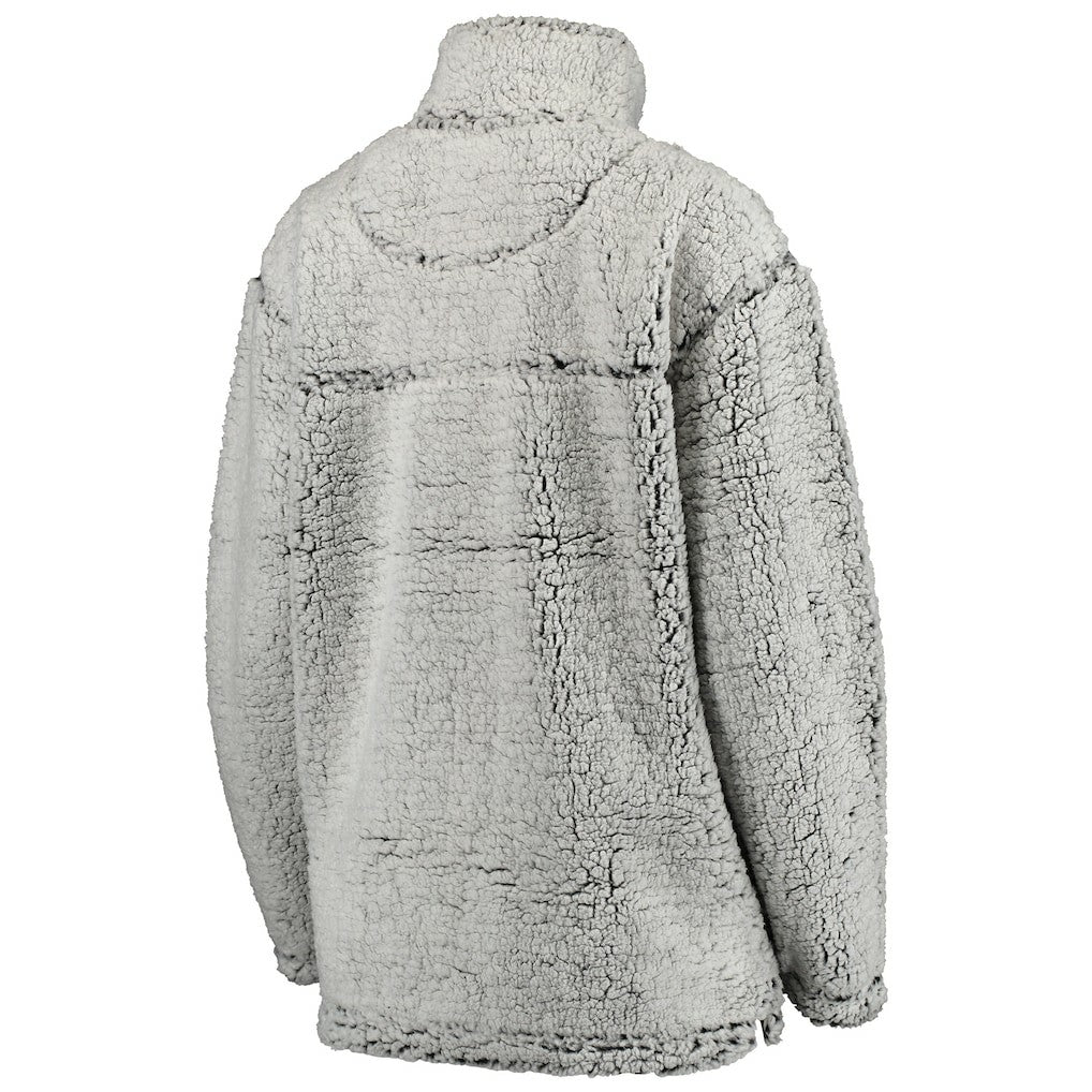 Kansas City Chiefs Women's Sherpa Quarter-Zip Pullover Jacket | NFL US