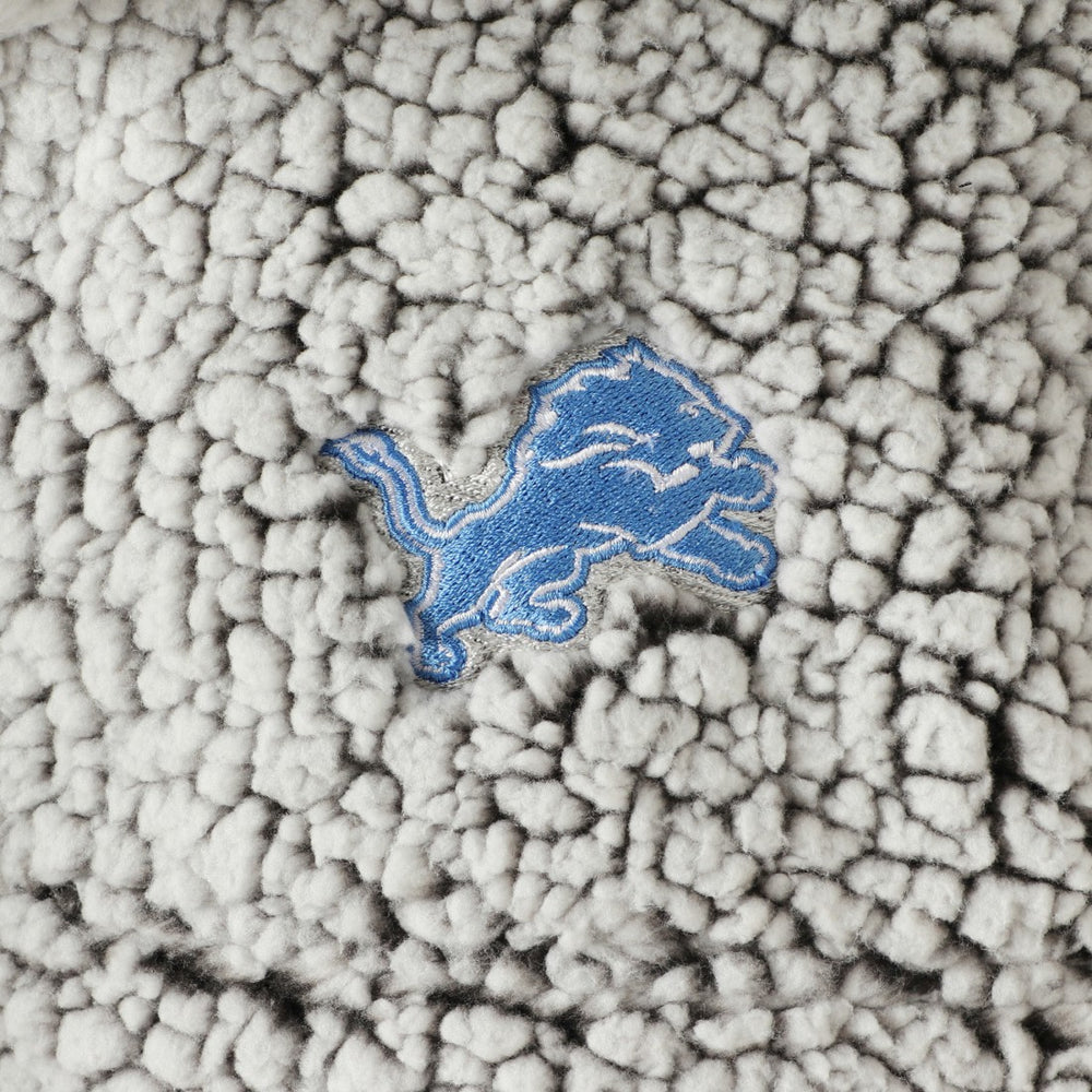 Detroit Lions Women's Sherpa Quarter-Zip Pullover Jacket | NFL On sale