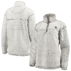 New Orleans Saints G-III 4Her by Carl Banks Women's Sherpa Quarter-Zip Pullover Jacket | NFL Near me