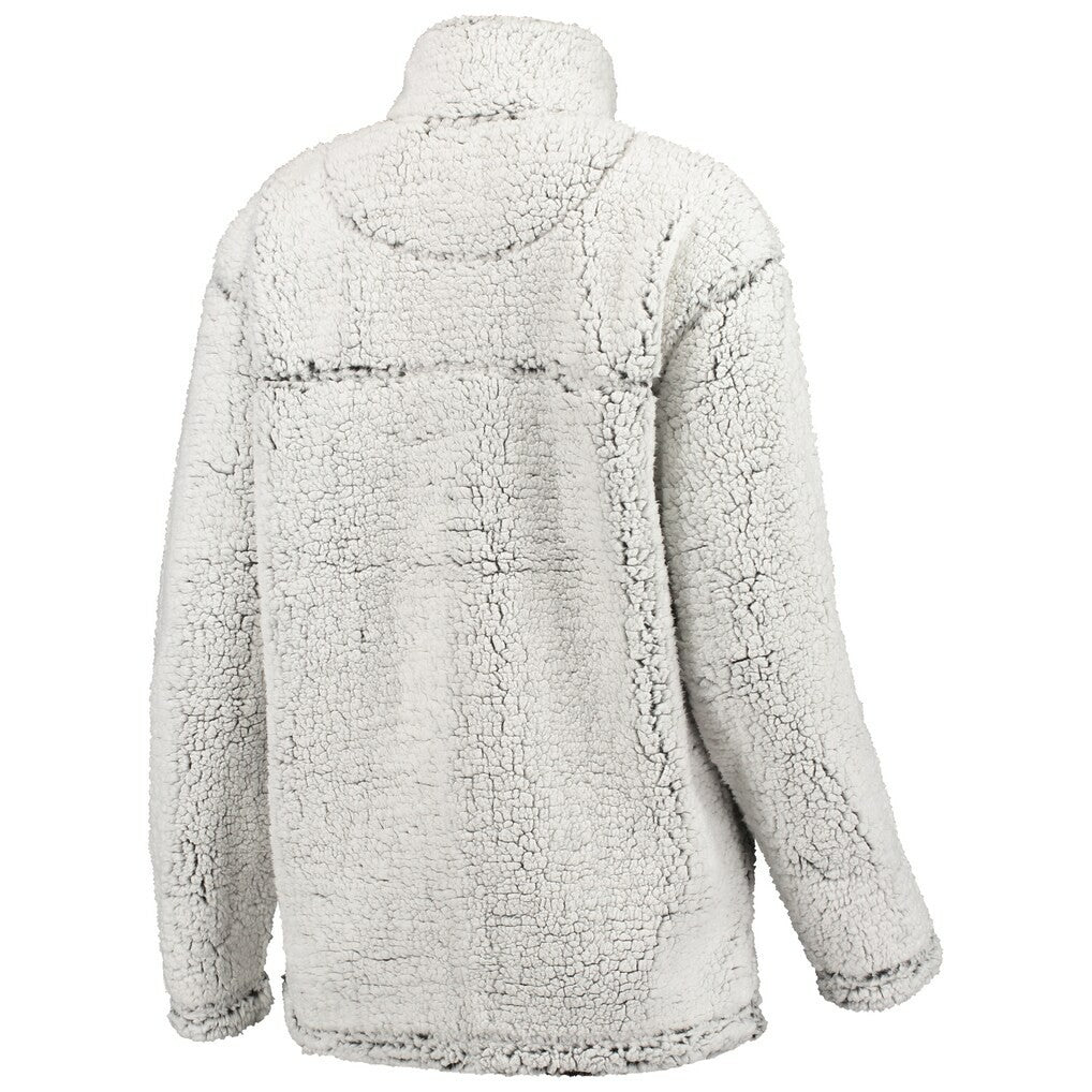 New Orleans Saints G-III 4Her by Carl Banks Women's Sherpa Quarter-Zip Pullover Jacket | NFL Near me