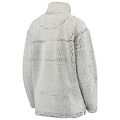 Green Bay Packers Women's Sherpa Quarter-Zip Pullover Jacket | NFL Discount