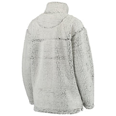 Pittsburgh Steelers Women's Sherpa Quarter-Zip Pullover Jacket | NFL Outlet