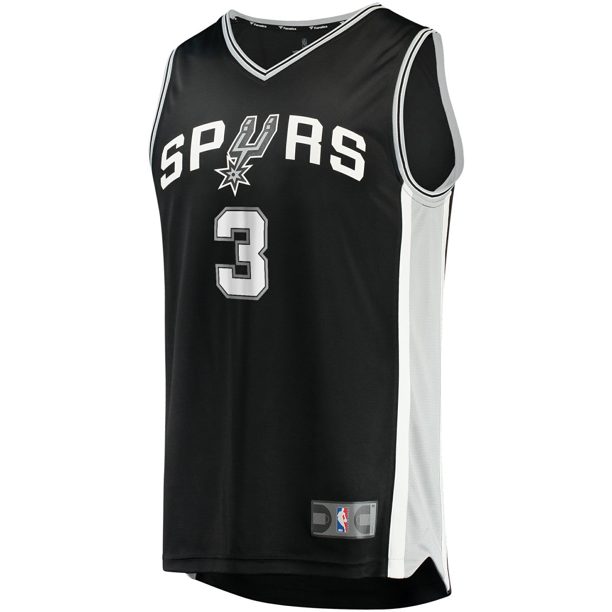 Icon Edition Keldon Johnson San Antonio Spurs Fast Break Replica Jersey Black | NBA