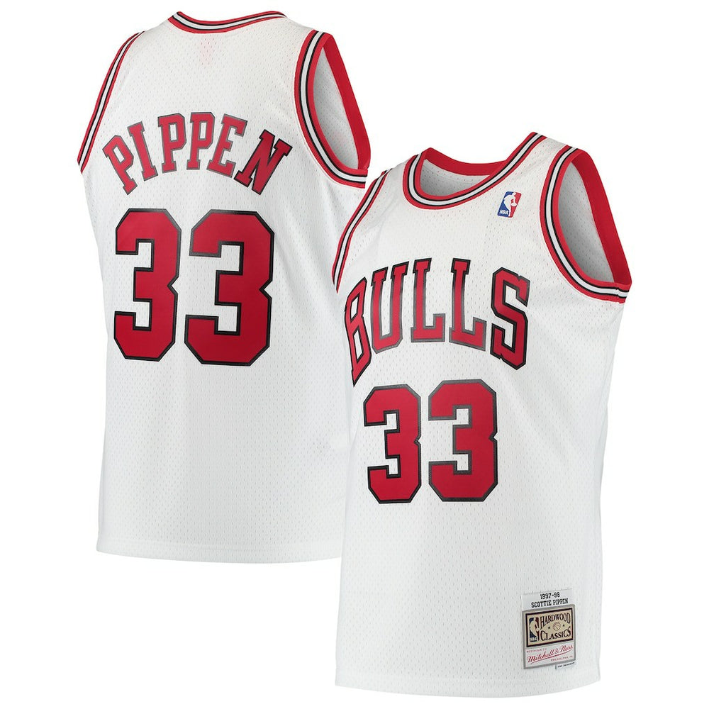 White Scottie Pippen Chicago Bulls Hardwood Classics Swingman Jersey sale | NBA