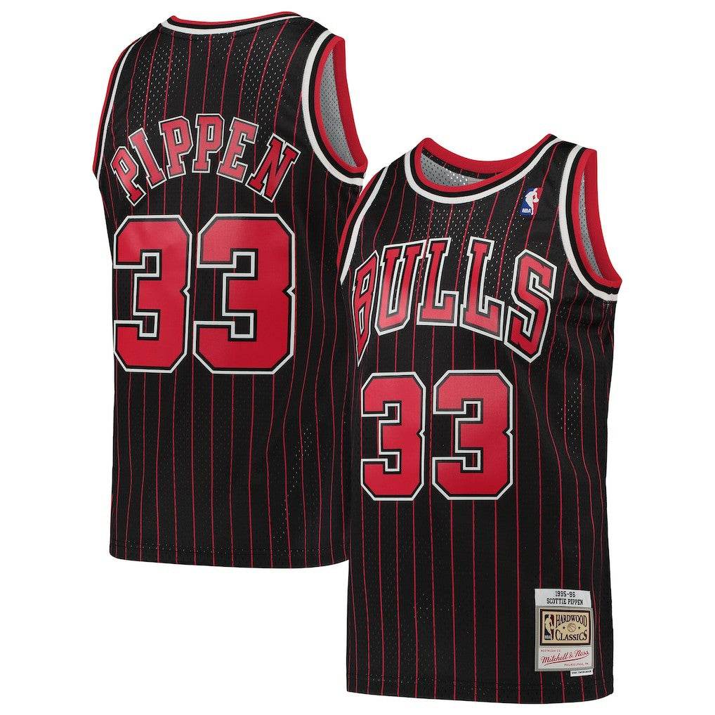 Black Scottie Pippen Chicago Bulls Hardwood Classics Swingman Jersey sale | NBA