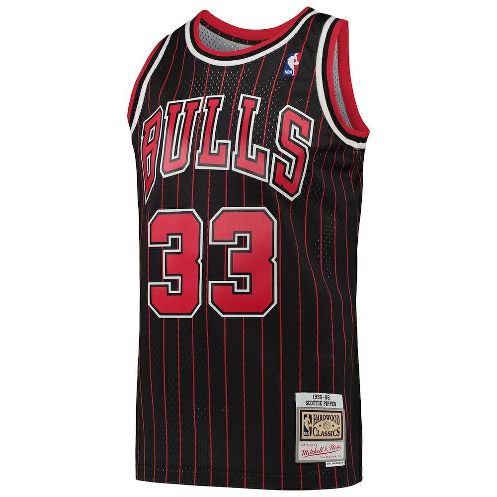 Black Scottie Pippen Chicago Bulls Hardwood Classics Swingman Jersey sale | NBA