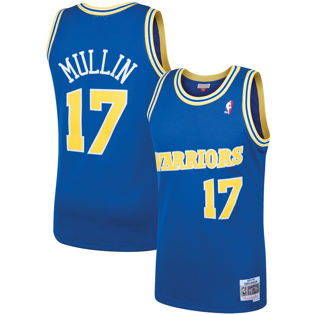 Royal Chris Mullin Golden State Warriors 1993/94 Hardwood Classics Swingman Jersey sale | NBA