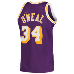 Purple Shaquille O'Neal Los Angeles Lakers Hardwood Classics Swingman Jersey | NBA