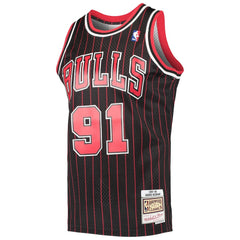 Black Dennis Rodman Chicago Bulls Hardwood Classics Swingman Jersey sale | NBA