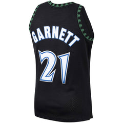 Black Kevin Garnett Minnesota Timberwolves Hardwood Classics Swingman Jersey | NBA