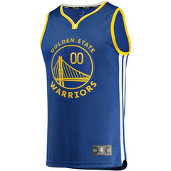Icon Edition Golden State Warriors Fast Break Custom Replica Jersey Royal sale | NBA