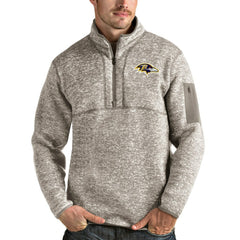 Baltimore Ravens Antigua Fortune Quarter-Zip Pullover Jacket | NFL Hot