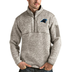 Carolina Panthers Antigua Fortune Quarter-Zip Pullover Jacket | NFL Near me