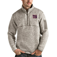 New York Giants Antigua Fortune Quarter-Zip Pullover Jacket | NFL Sale