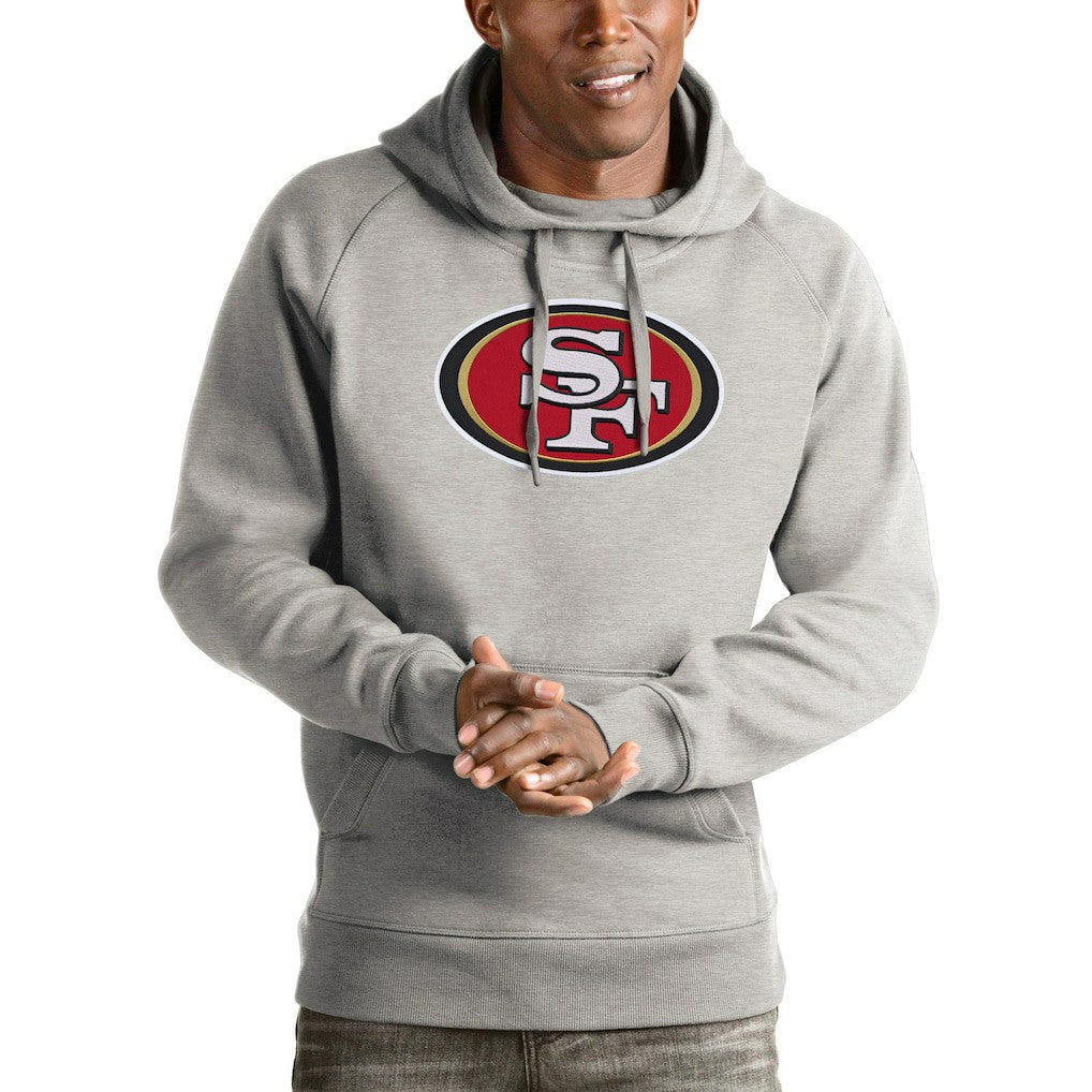 San Francisco 49ers Antigua Victory Pullover Hoodie | NFL On sale