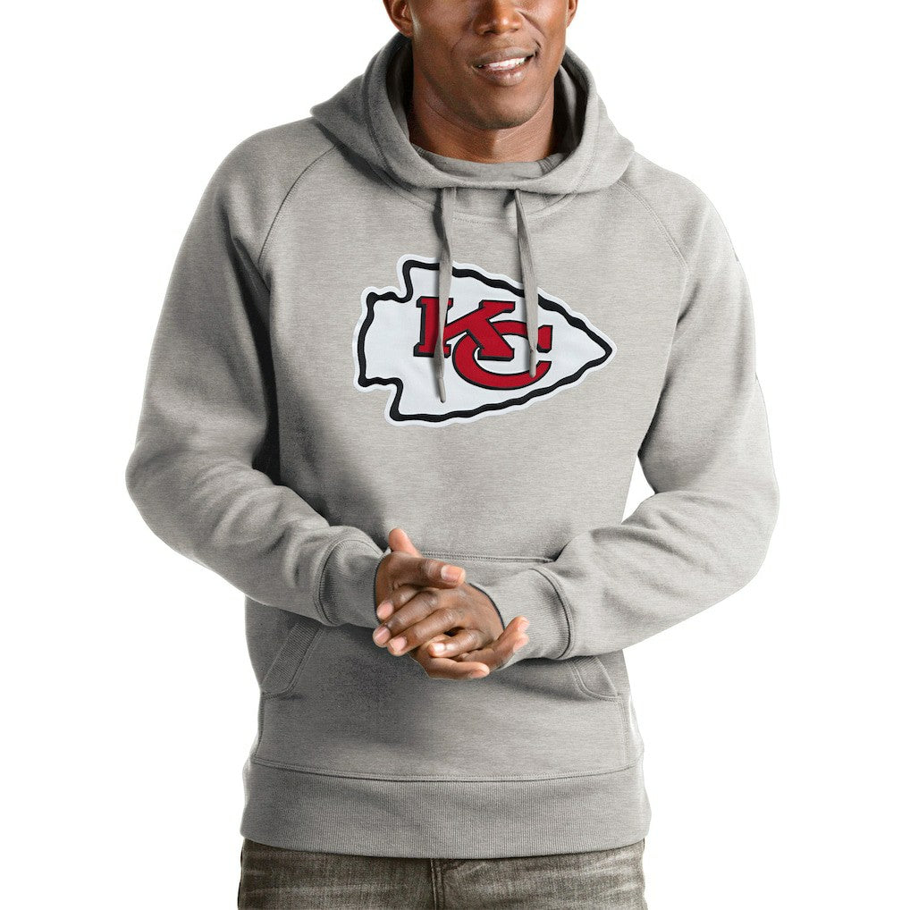 Kansas City Chiefs Antigua Victory Pullover Hoodie | NFL Outlet