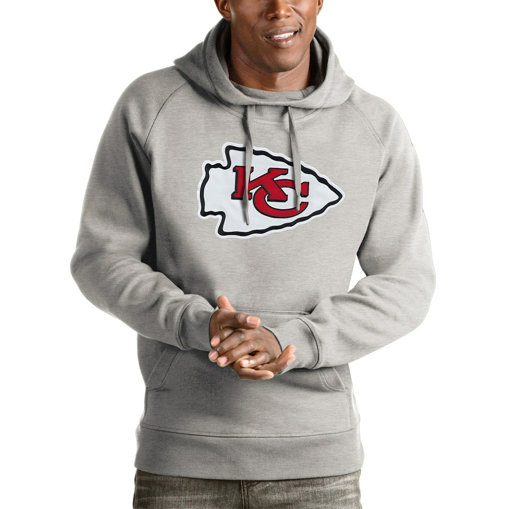 Kansas City Chiefs Antigua Victory Pullover Hoodie | NFL Outlet