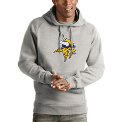 Minnesota Vikings Antigua Victory Pullover Hoodie | NFL New