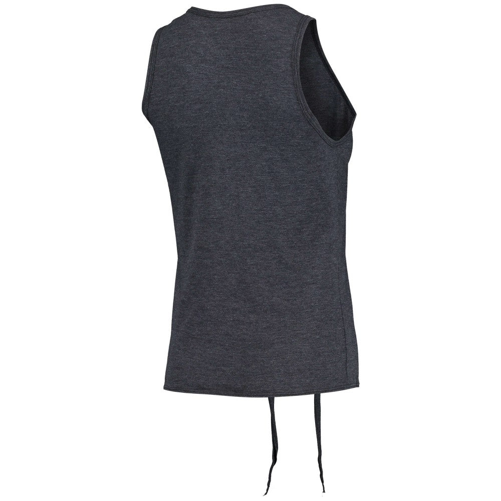 Houston Astros Majestic Threads Women's Scoop Neck Racerback Side Tie Tri-Blend Tank Top - MLB Tanks