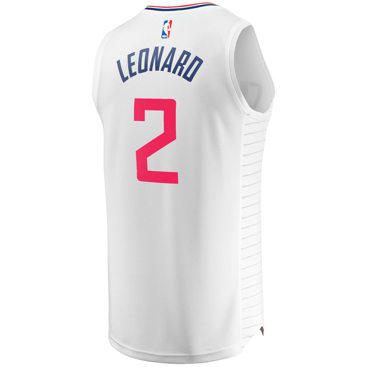 White Kawhi Leonard LA Clippers Fast Break Replica Player Jersey | NBA