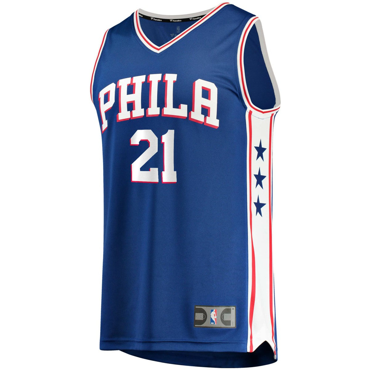 Royal Joel Embiid Philadelphia 76ers Fast Break Replica Player Jersey | NBA