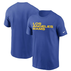 Los Angeles Rams Team Wordmark T-Shirt | NFL Online