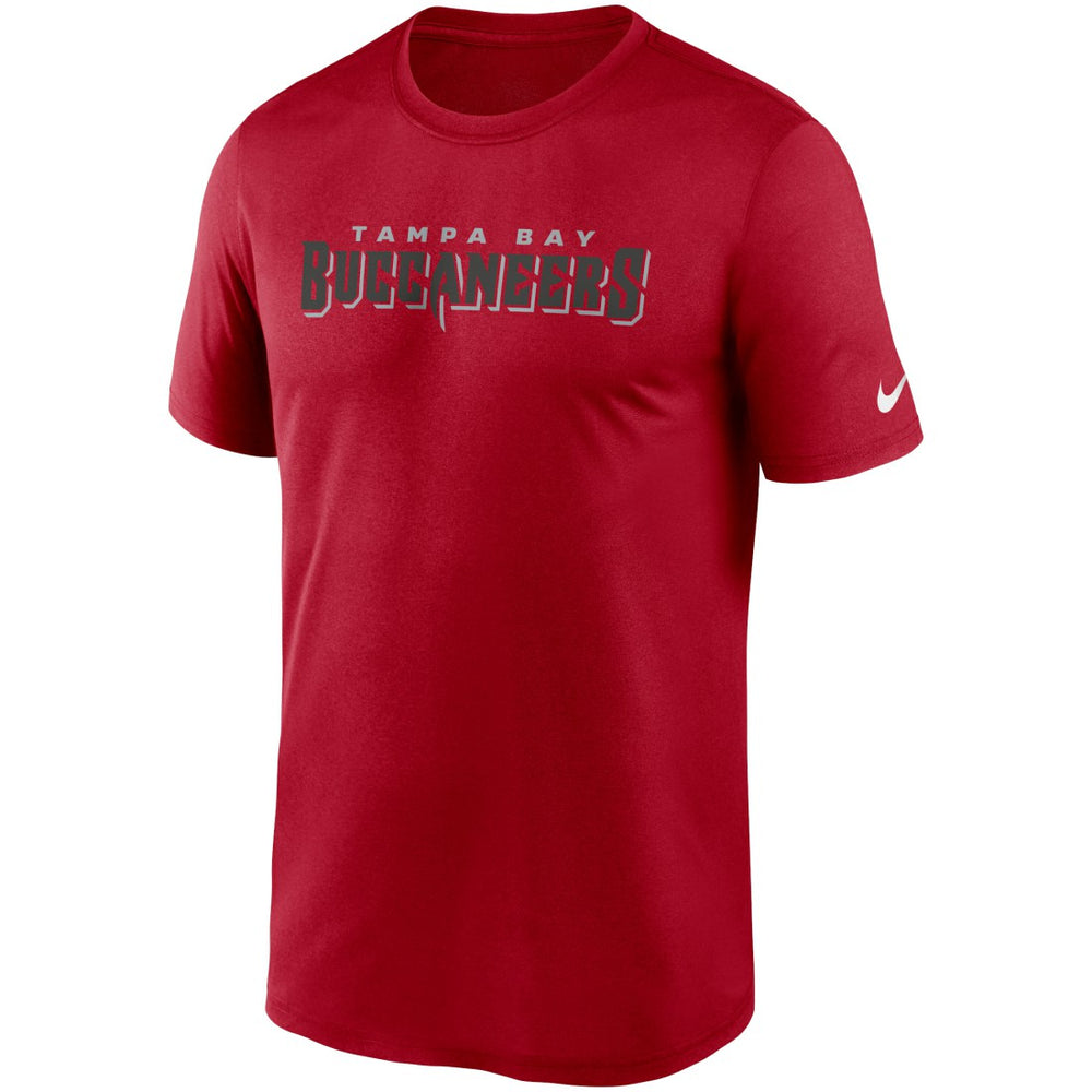 Tampa Bay Buccaneers Wordmark Legend Performance T-Shirt | NFL Hot