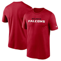Atlanta Falcons Wordmark Legend Performance T-Shirt | NFL New