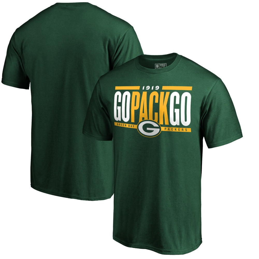 Green Bay Packers Hometown Refresh Go Pack Go T-Shirt | NFL New